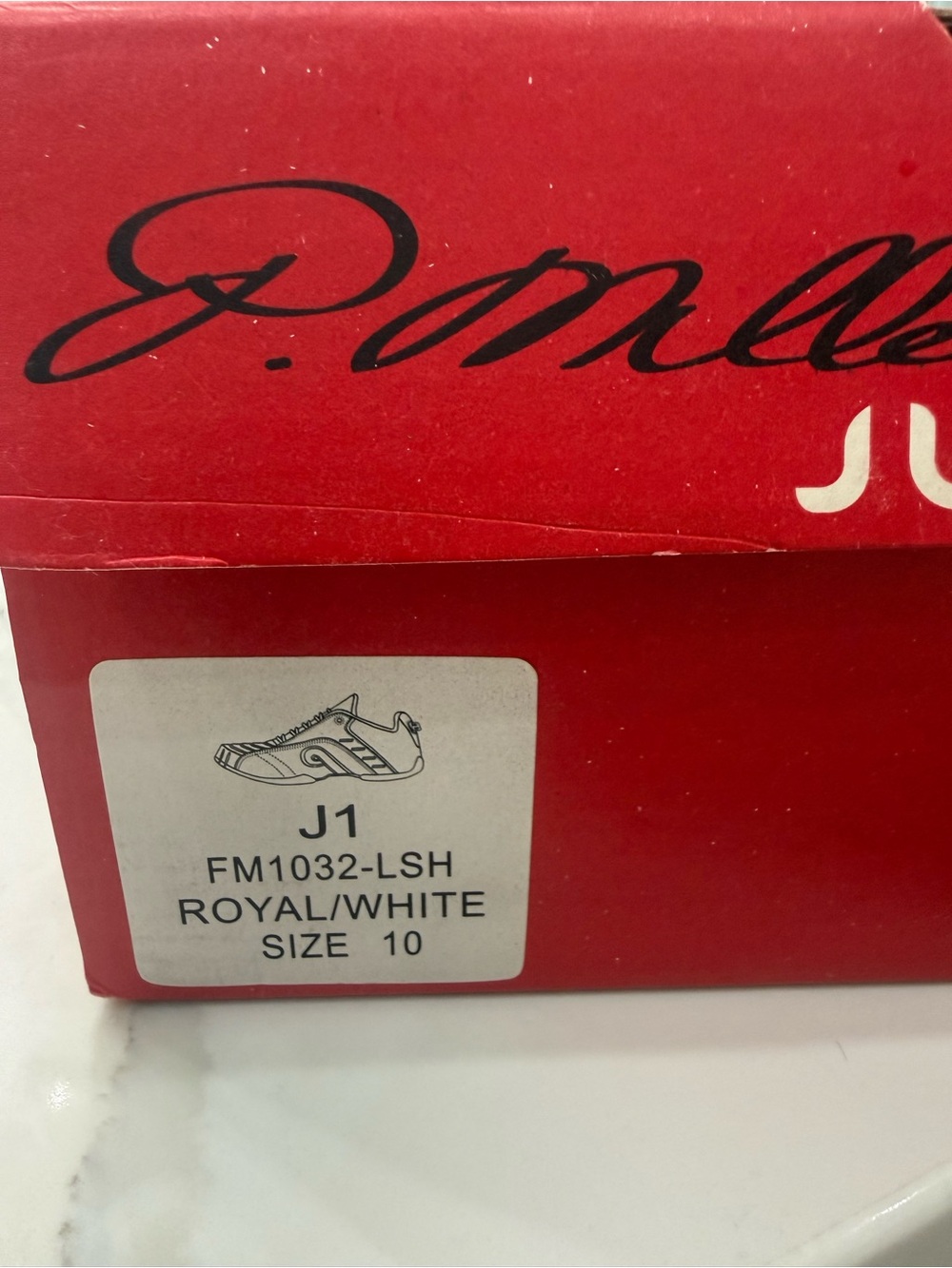 P.Miller aka Master P  Blue and White Leisure Sneakers - Picture 8 of 8